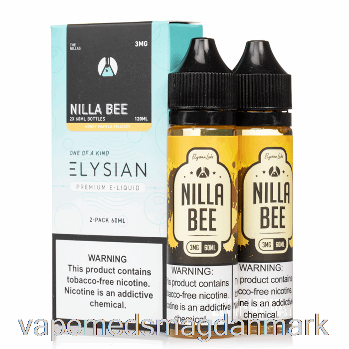 Vape Juice Nilla Bee - Elysian Labs - 120ml 3mg
